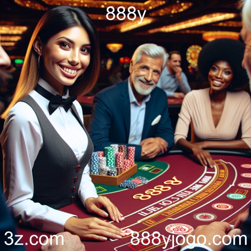 Experiência Imersiva no Cassino Ao Vivo do 888y